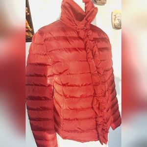 Love Moschino Quilted Coat Jacket Color Red Size 8
